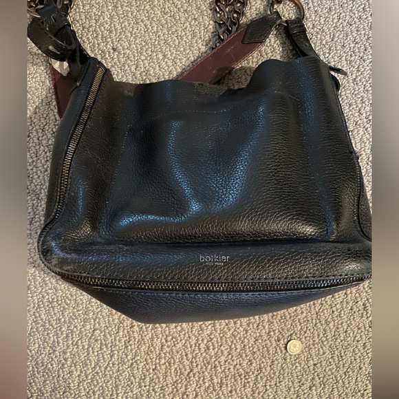 Botkier Handbags - Botkier Black Leather Hobo Bag